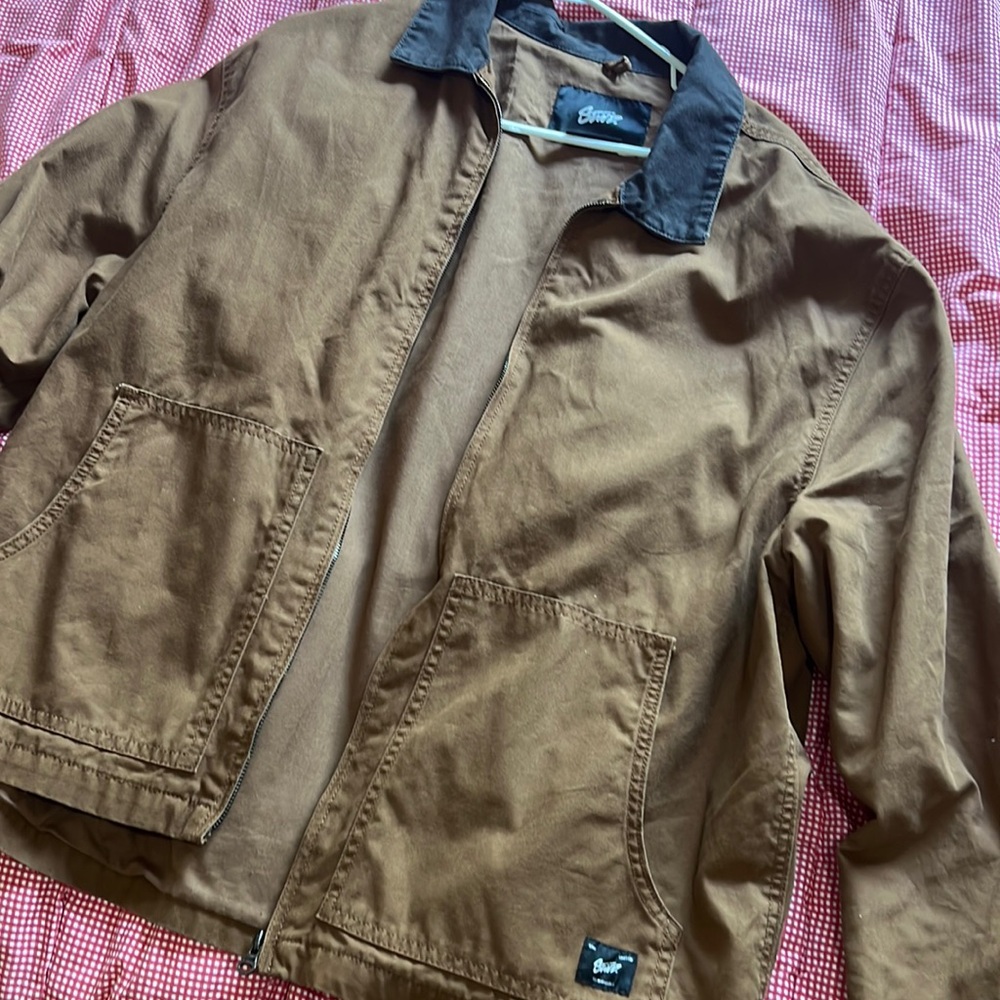 Pull & Bear rugged Stud zipper Jacket